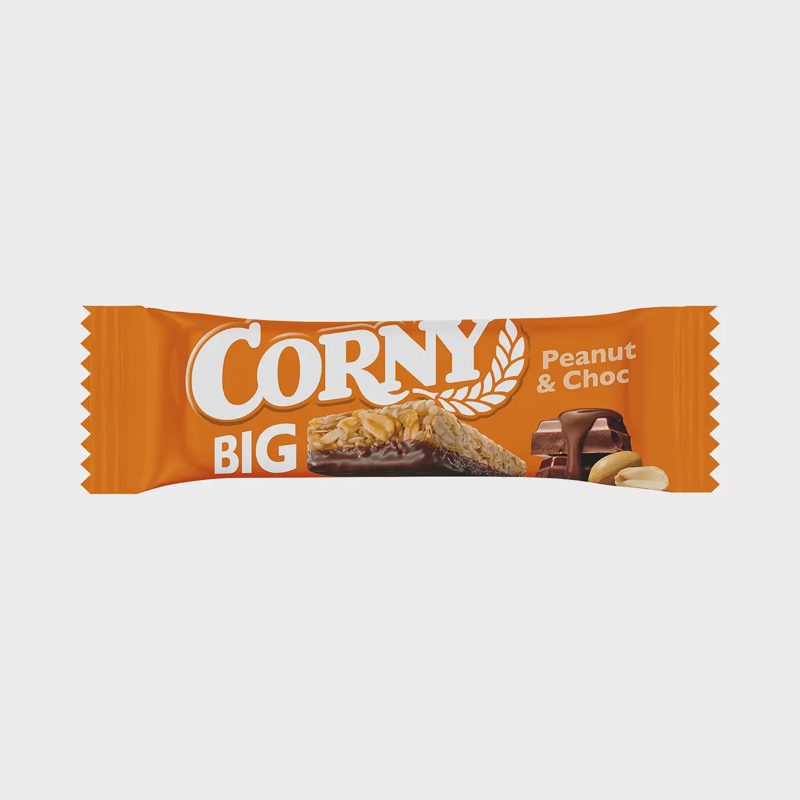 Javainis su žemės riešutais CORNY BIG, 50 g
