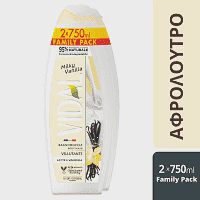Vidal Shower Gel Milky Vanilla 2x750ml