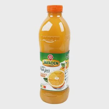 100% Pur jus d'orange Jafaden Avec pulpe - 1L