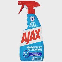 Ajax Απολυμαντικό Antibacterial Μυκητοκτόνο Καθαριστικό Αντλία 500ml