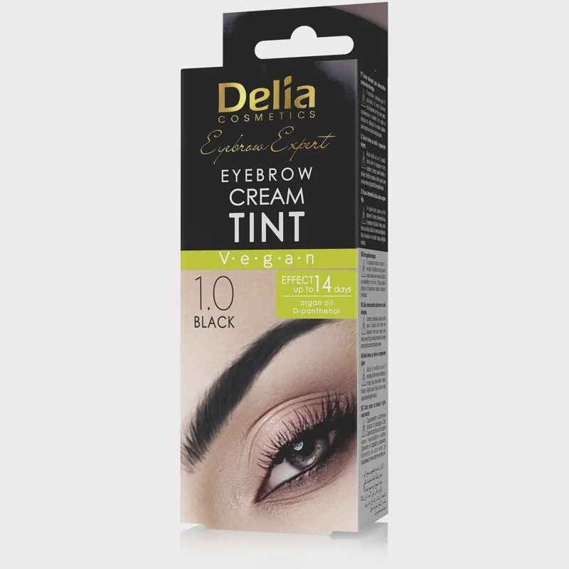 Antakių dažai DELIA 1.0, juodi, 15 ml