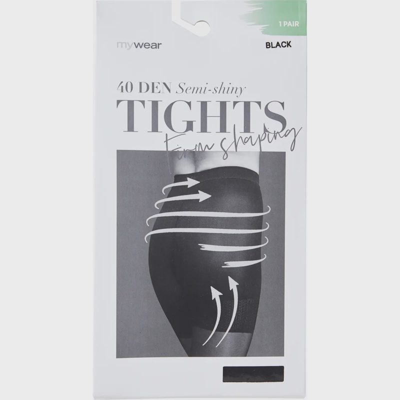 Mot. pėdkelnės MYWEAR, 40D, juod., 3