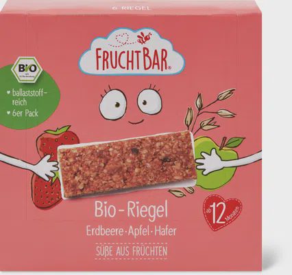 Fruchtbar Haferriegel Erdbeere & Apfel, ab 12 Monaten