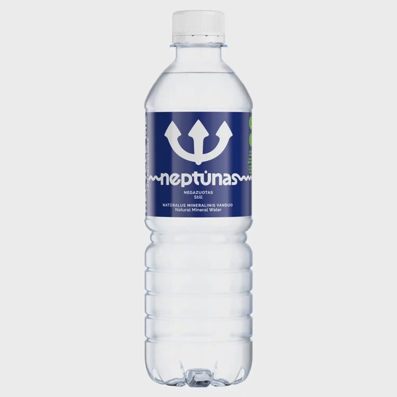 Negaz.nat.mineral. vanduo, NEPTŪNAS, 500ml