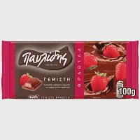 Παυλίδης Σοκολάτα Φράουλα 100gr