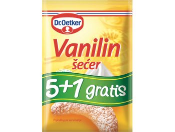 Dr. Oetker Vanilin šećer 6x10 g 5+1 GRATIS