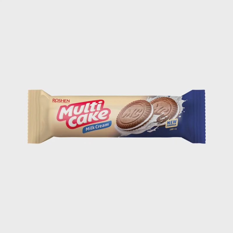Sau. ROSHEN MULTICAKE, su pien. kr. įd. 180 g