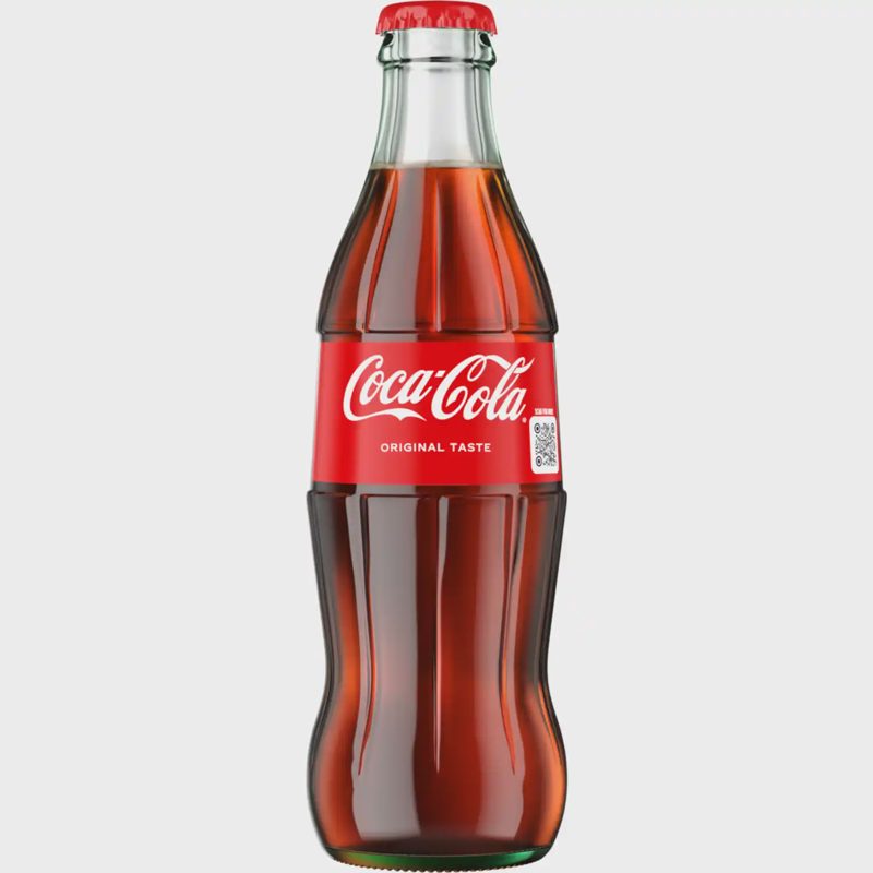 Gaz. gaivusis gėrimas COCA-COLA,0,33l,butelis