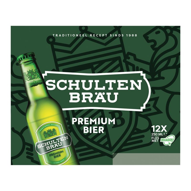 12-pack premium pilsener