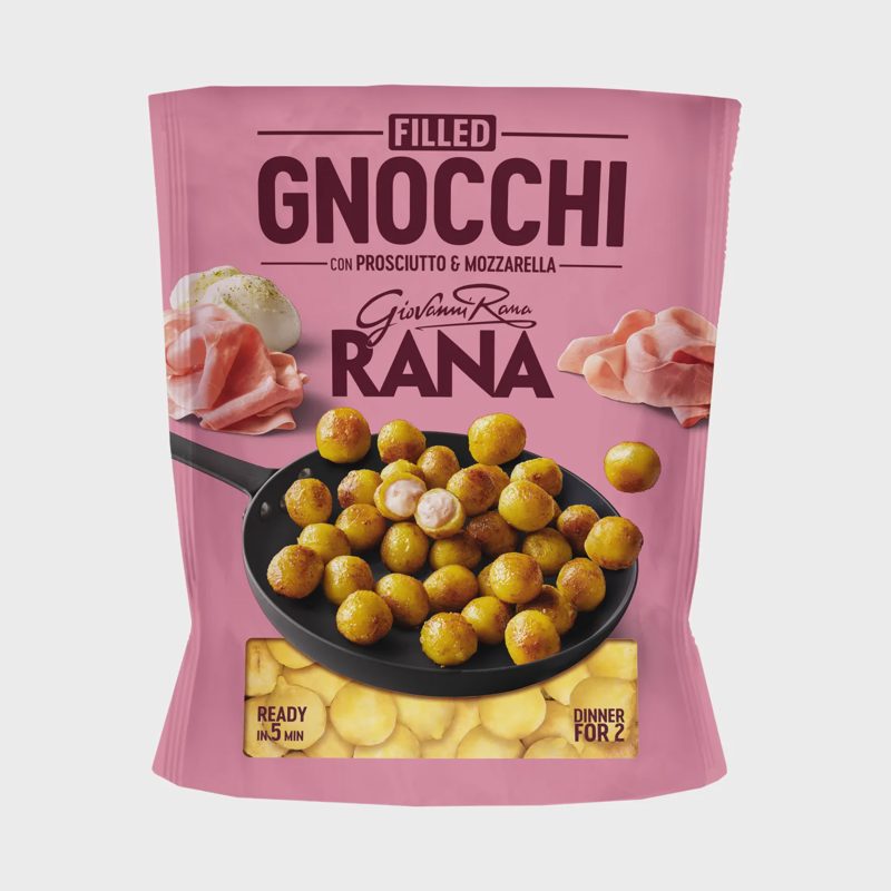 Bulvių virt. GNOCCHI HAM & MOZZARELLA, 280 g