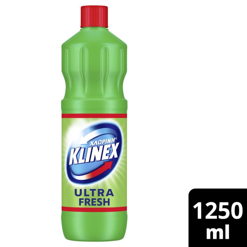 Klinex Ultra Χλωρίνη Fresh 1250ml 2τεμ Giga Pack
