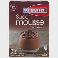 Γιώτης Super Mousse Κακάο Οικογενειακή Συσκευασία 2x117gr
