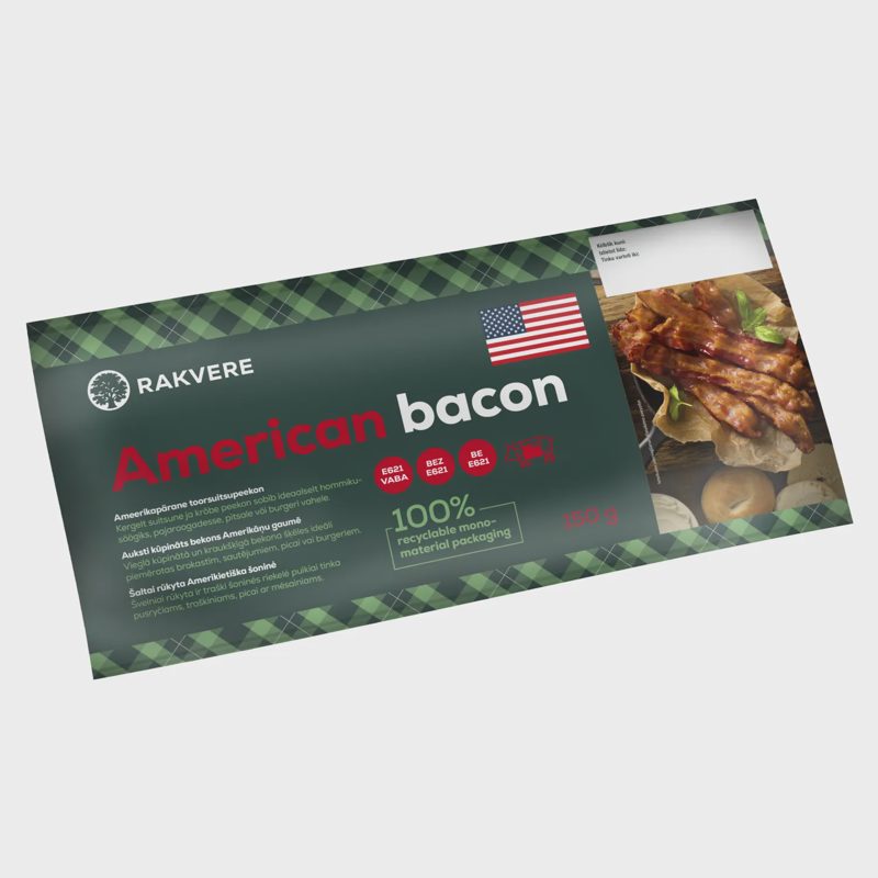 Šal.rūk. amerikietiška šoninė RAKVERE, 150g