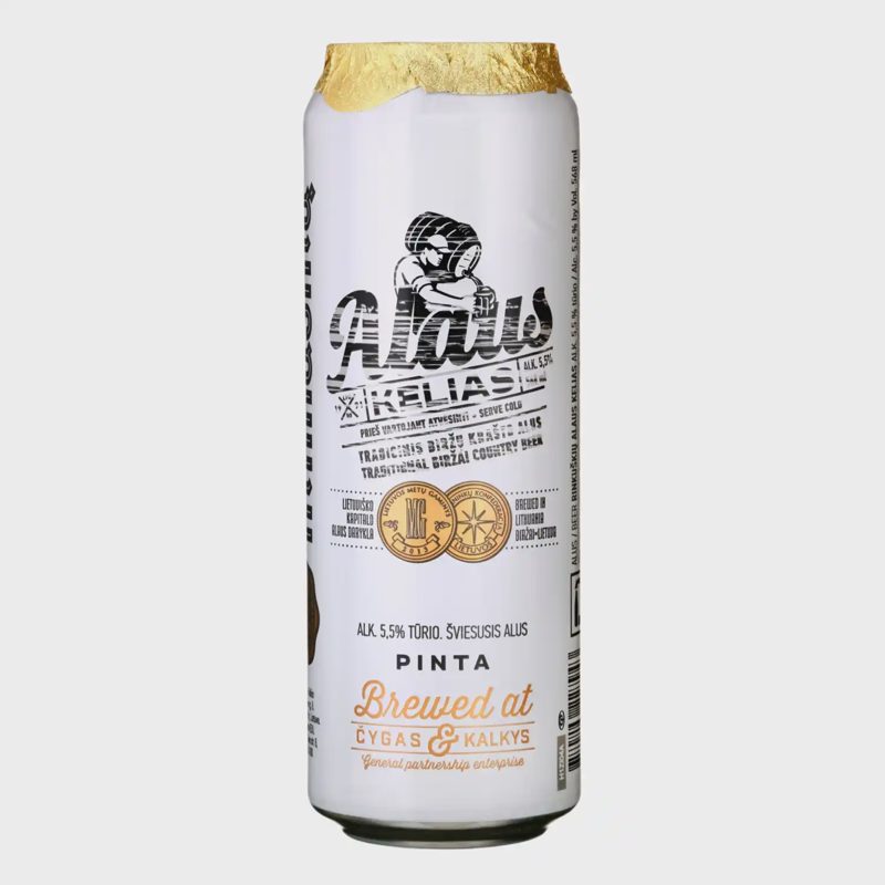 Alus ALAUS KELIAS, 5,5 %, 0,568 l