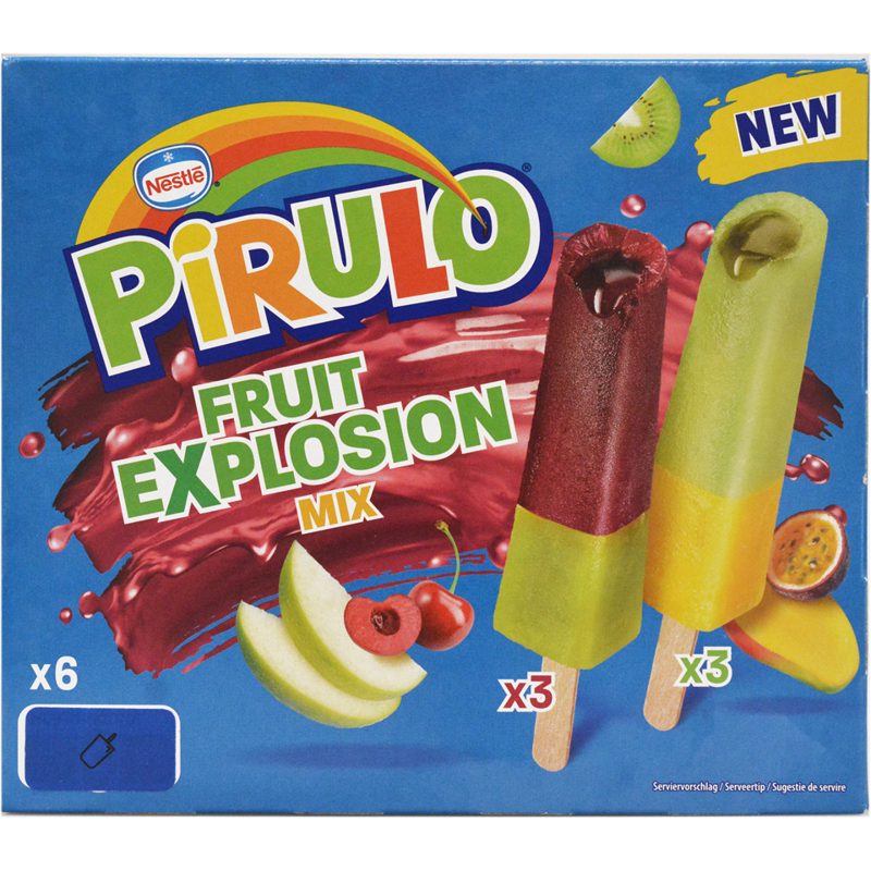 Inghetata Fruit Explosion Mix 6x45g