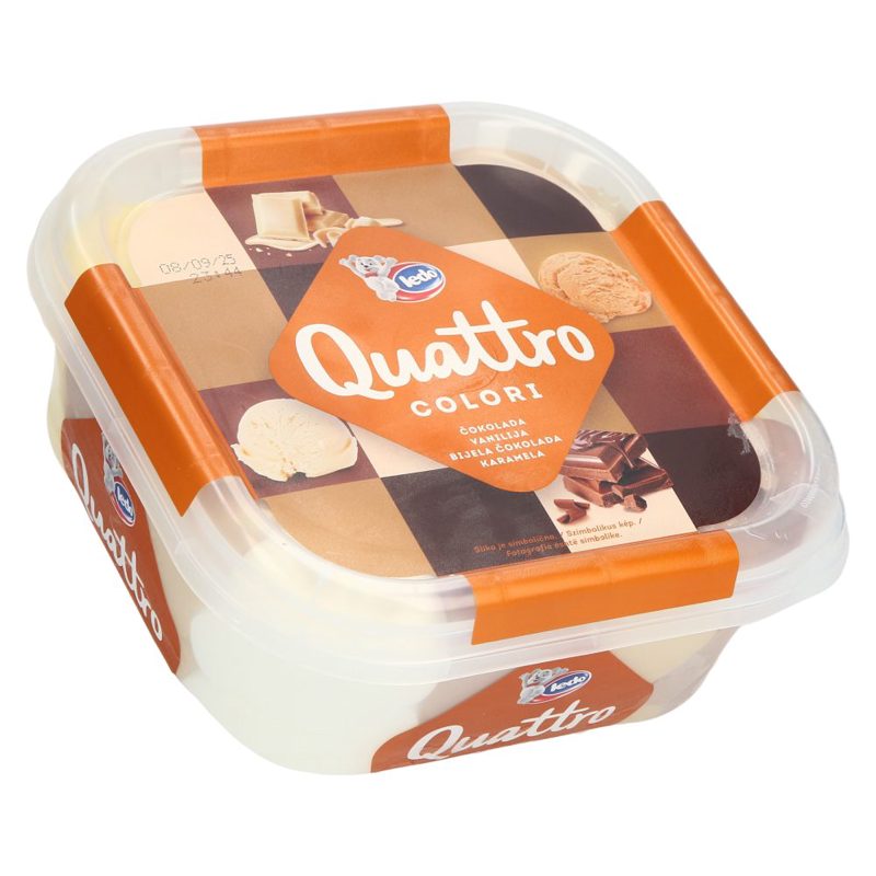 Ledo Quattro sladoled Colori Choco 1,5 L