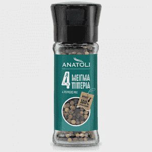 ΑΝΑΤΟΛΗ Μύλος Μείγμα 4 Πιπέρια 36gr