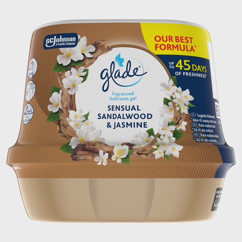 Glade by Brise Bathroomgel sensual sandalwood jasmine
