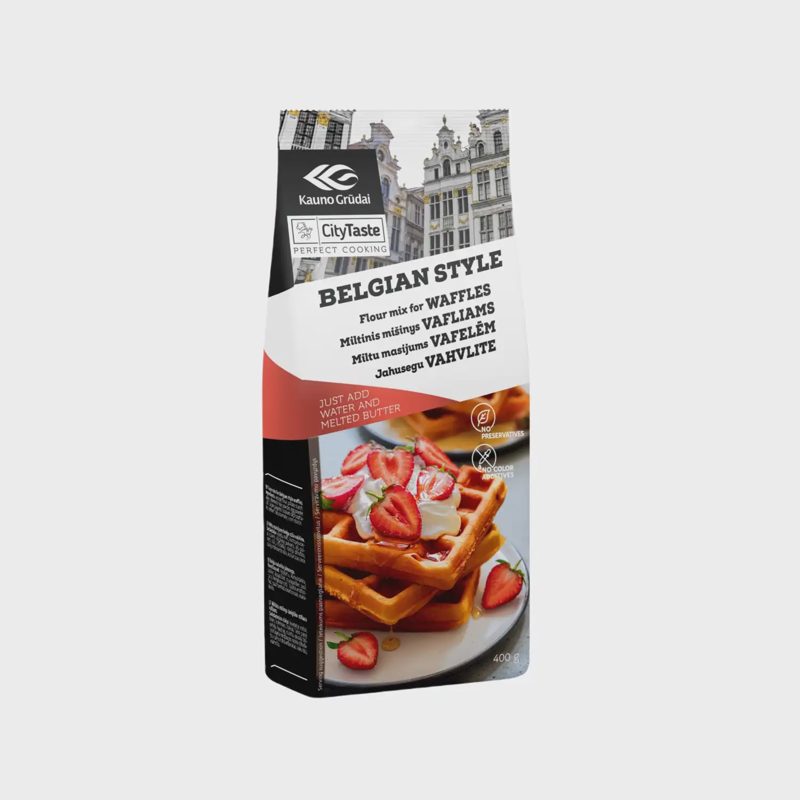 Miltų miš. belg. vafliams CITY TASTE, 400 g