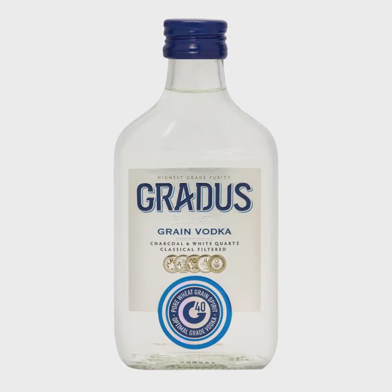 Degtinė GRADUS VODKA, 40 %, 0,2 l
