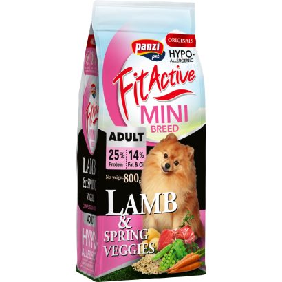 Panzi Pet Fit Active bárány tavaszi zöldségekkel teljes értékű eledel felnőtt kutyák részére 800 g