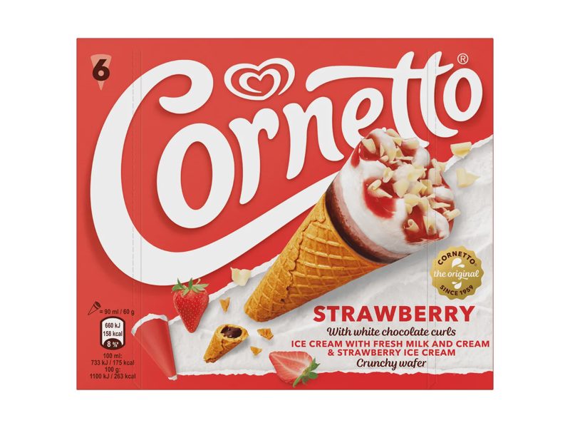 Cornetto Erdbeer
