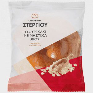 Οικογένεια Στεργίου Τσουρέκι Μαστίχα Χίου 90gr