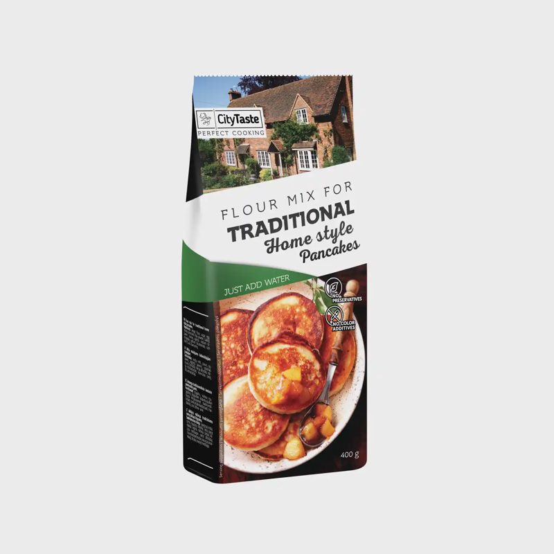 Miltų mišinys namin. blyn. CITY TASTE, 400 g