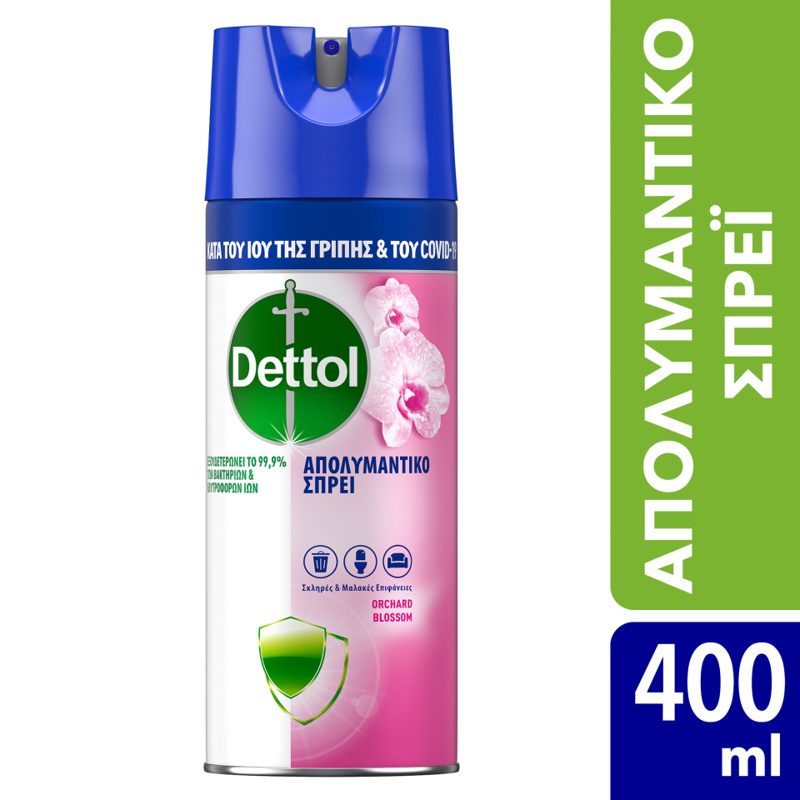 Dettol Disinfectant Spray Orchard Blossom 400 ml