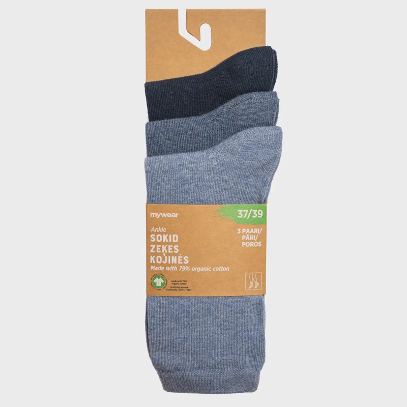 Vaikiškos kojinės MYWEAR, 37 / 39, 3 vnt.