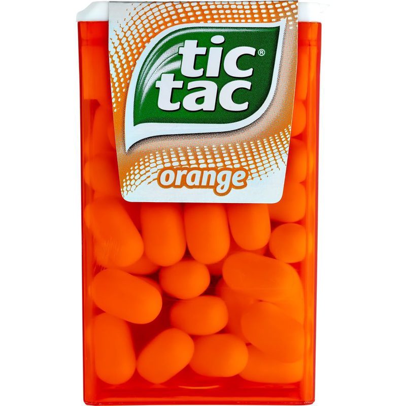 Tic Tac Καραμελάκια Κουφέτα Πορτοκά 18gr