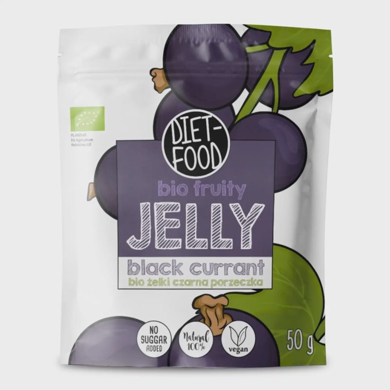 Ekol. juod. serb. sk. juost. DIET-FOOD, 50 g