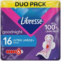 Libresse Ultra Large Goodnight 16τεμ.