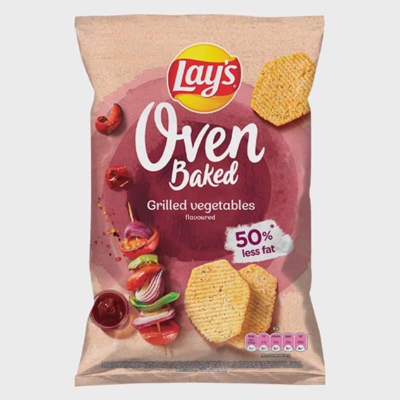 Daržovių sk. bulvių traškučiai LAYS, 110 g