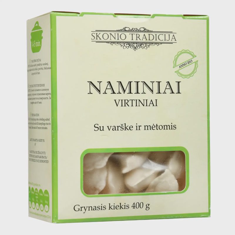 Virtiniai su varške,mėt.SKONIO TRADICIJA,400g