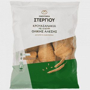 Οικογένεια Στεργίου Κρουασάν Ολικής Άλεσης 260gr