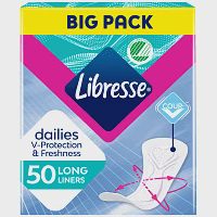 Libresse Fresh & Protect Long Σερβιετάκια 50τεμ