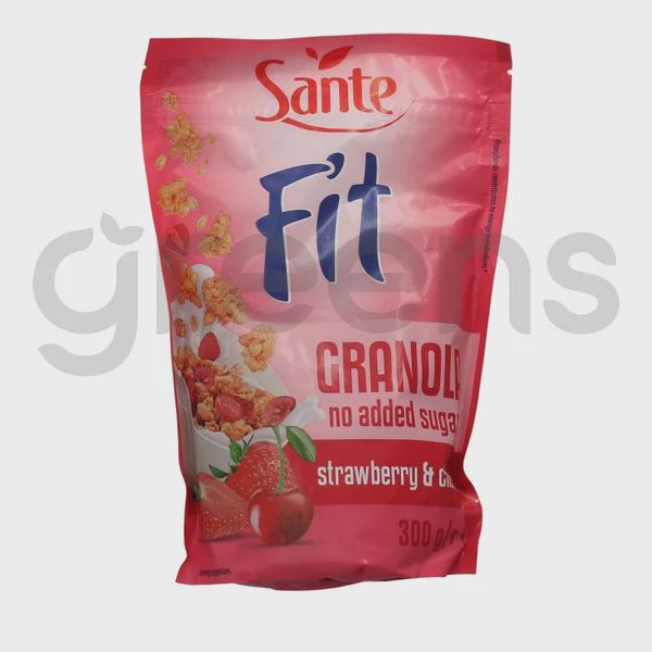 Sante Granola Fit Strawberry & Raspberry 300g