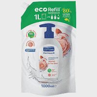 Septona Dermasoft Kρεμοσάπουνο Ανταλλακτικό Σακούλα Almond & Tea Rose 1lt
