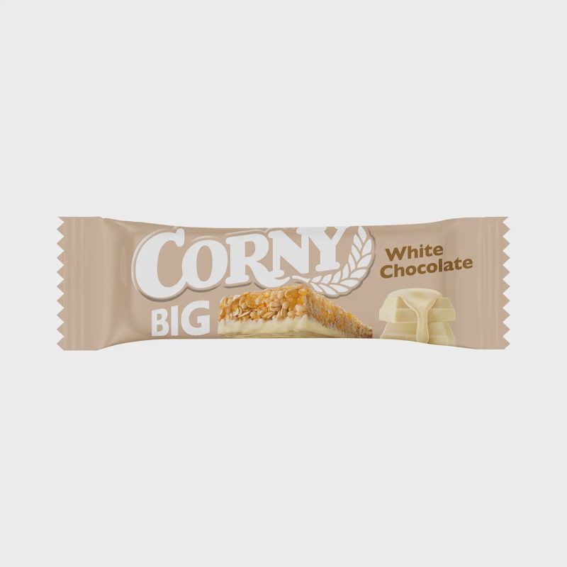 Javainis su baltuoju šokoladu CORNY BIG, 40 g