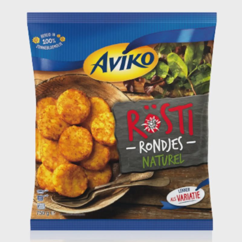 Šaldyti bulviniai blynai AVIKO ROSTI, 750 g