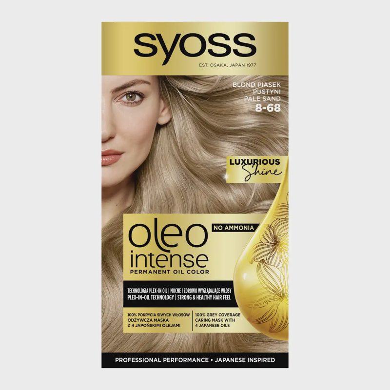 Plaukų dažai SYOSS OLEO INTENSE 8-68, 1 vnt.