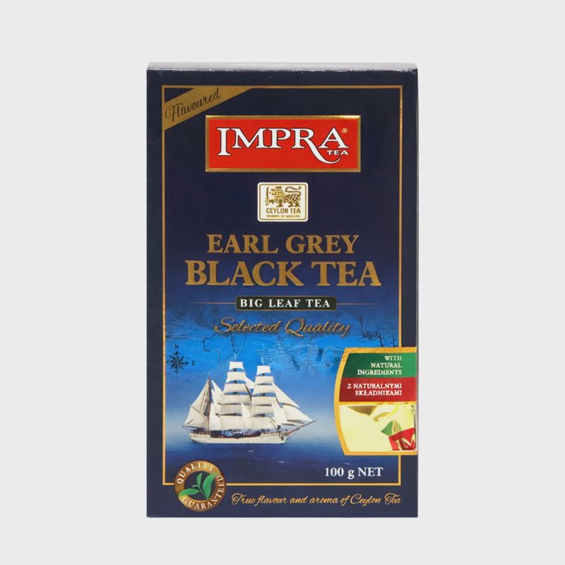 Juodoji Ceilono arbata EARL GREY IMPRA, 100 g