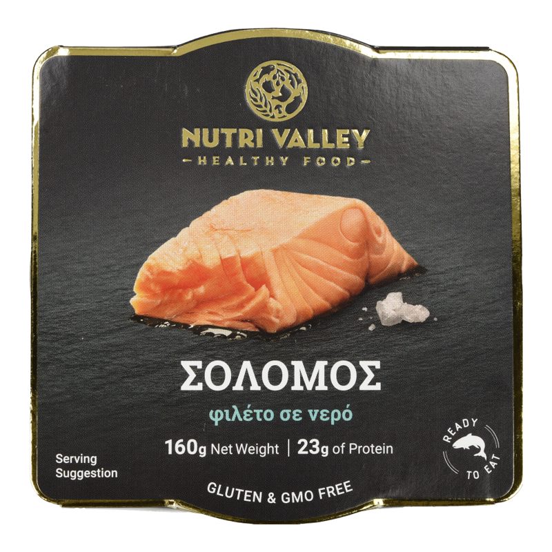 Nutri Valley Σολομός Σε Νερό 160gr