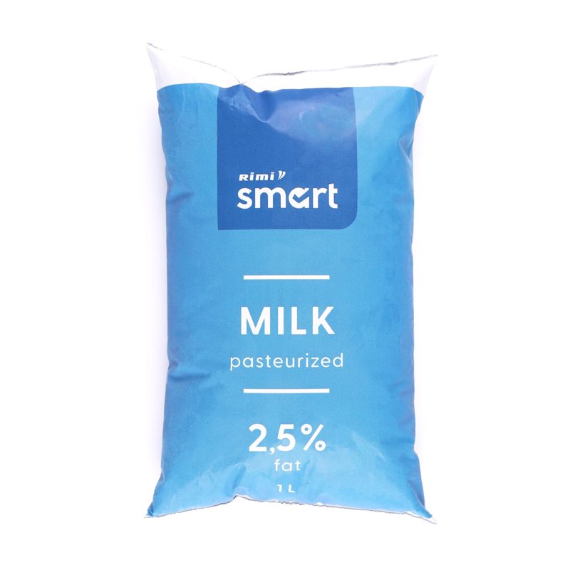 Pienas RIMI SMART, 2,5 %, 1 l