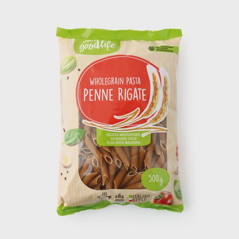 Makaronai RIMI GOODLIFE PENNE RIGATE, 500 g