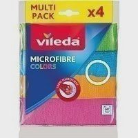 Vileda Πετσέτα Μικροΐνες Colors 4τεμ