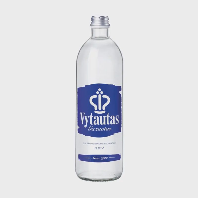 Gaz., natūr.miner. vanduo VYTAUTAS, 0,75l,st.