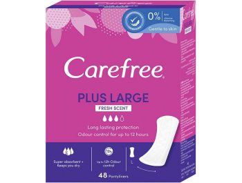 Carefree Fresh Scent dnevni higijenski ulošci plus large 48/1