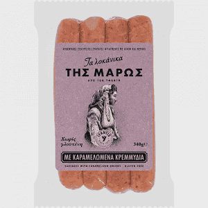 Υφαντής Τα Λουκάνικα Της Μάρως Με Καραμελωμένα Κρεμμύδια 340gr